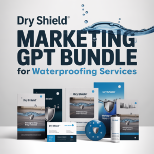 Dry Shield Marketing GPT Bundle for Waterproofing Services