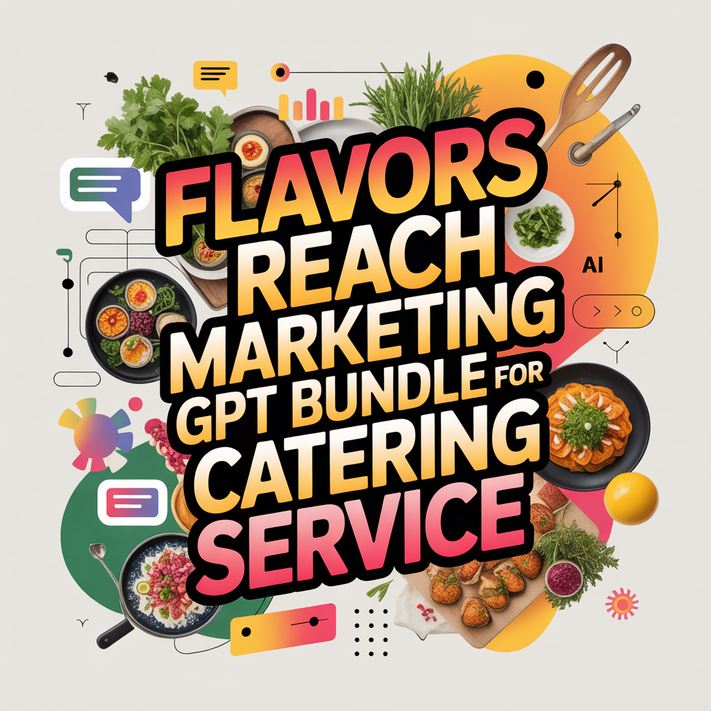 Flavors Reach Marketing GPT Bundle for Catering Service