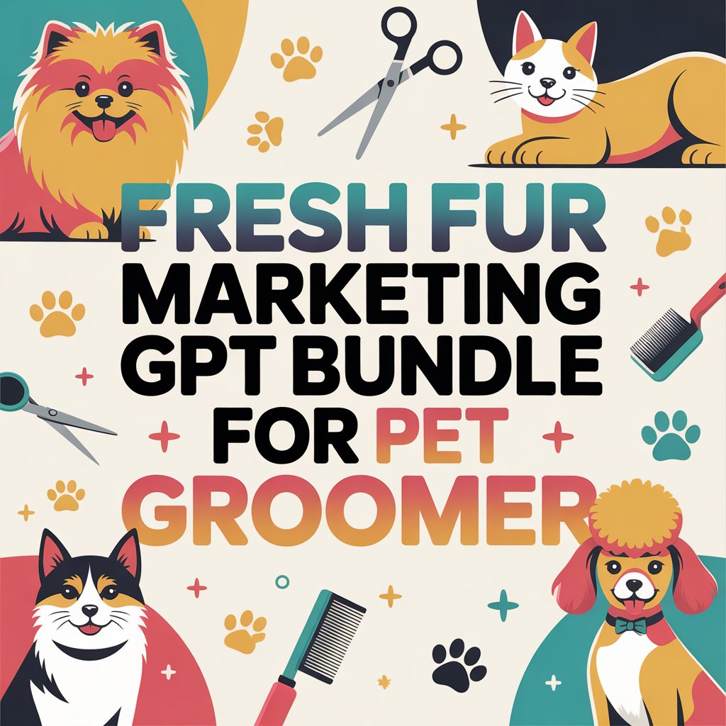 Fresh Fur Marketing GPT Bundle for Pet Groomer